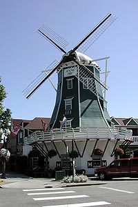 Windmill in downtown Lynden